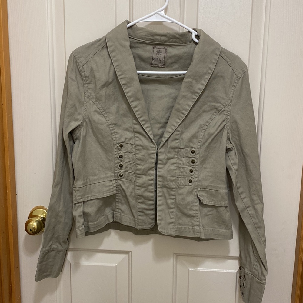 Olive green jacket
